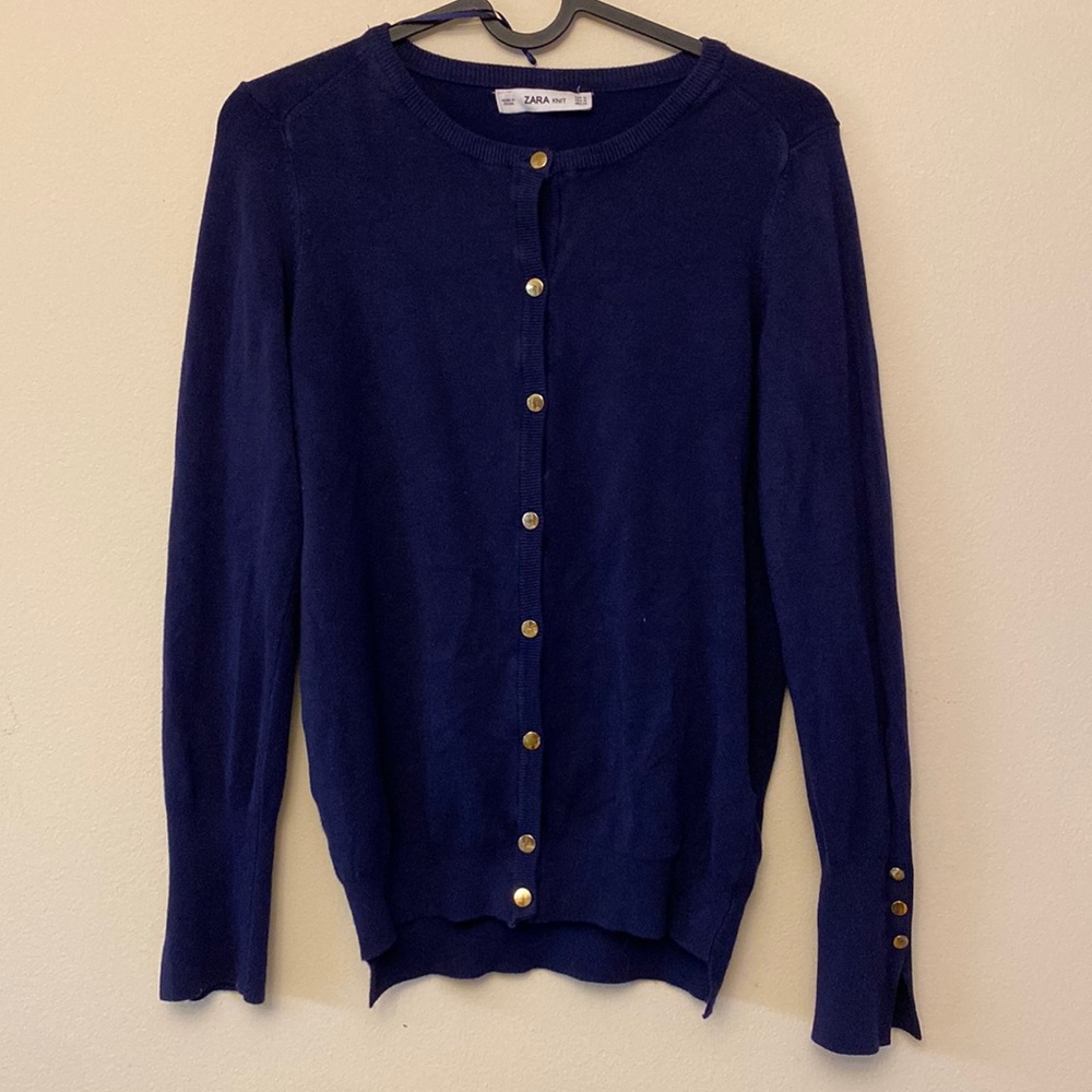 Zara Knit | Cardigans | Size M | Colour Dark Blue